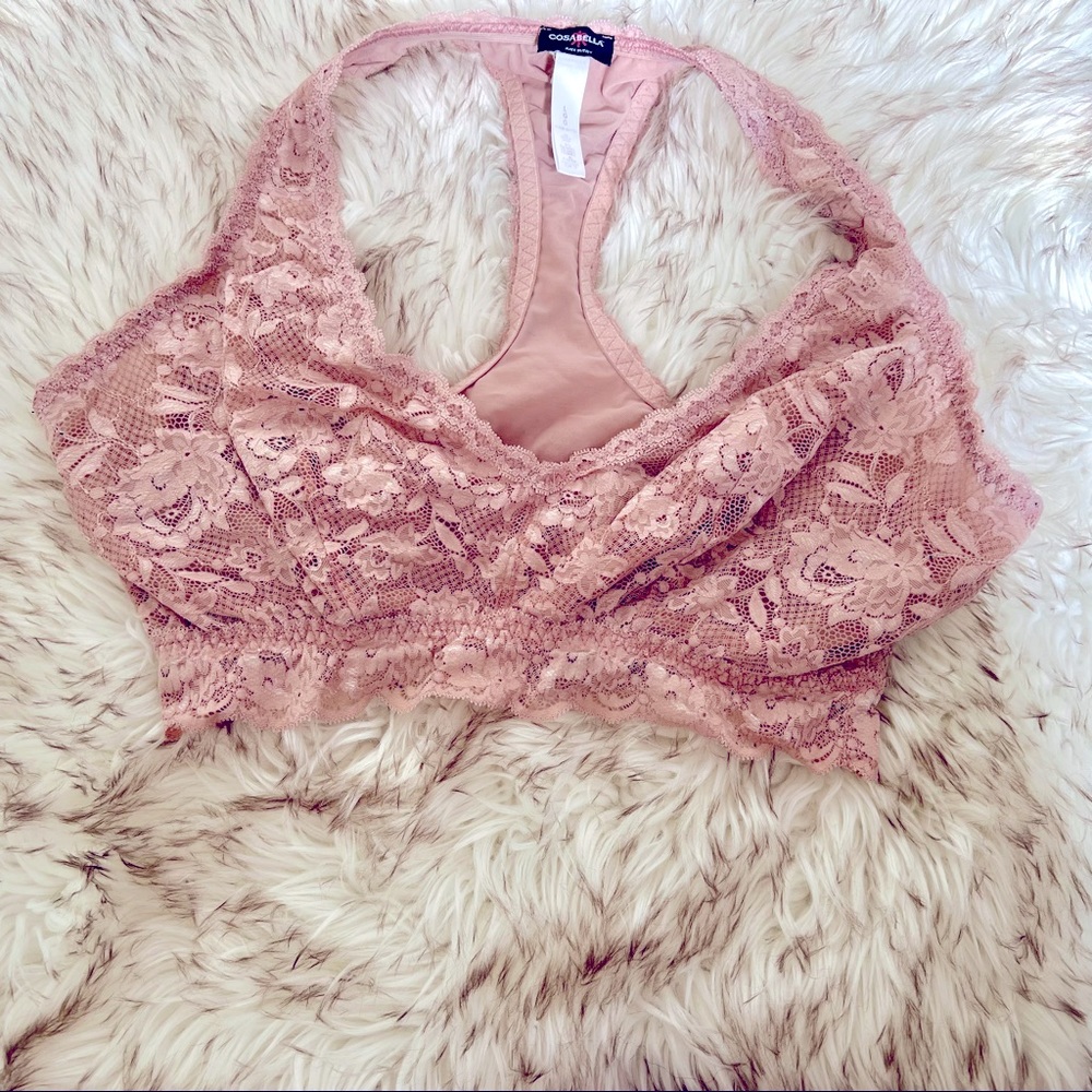 Cosabella Never Say Never Curvy Racie Racerback Bralette in Mandalora